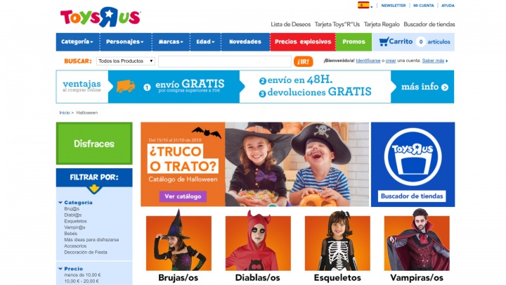 Imagen - 7 tiendas online donde comprar disfraces para Halloween