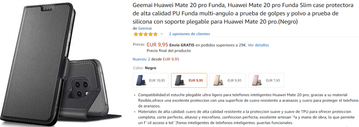 Imagen - 7 fundas para el Huawei Mate 20 Pro