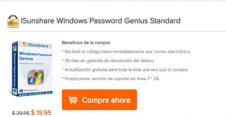 Imagen - Review: iSunshare Windows Password Genius, restablece la contrase&ntilde;a de Windows f&aacute;cilmente