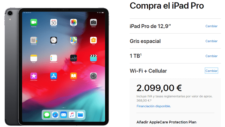 Imagen - El iPad Pro nuevo con la mejor configuración cuesta más de 2.000 euros