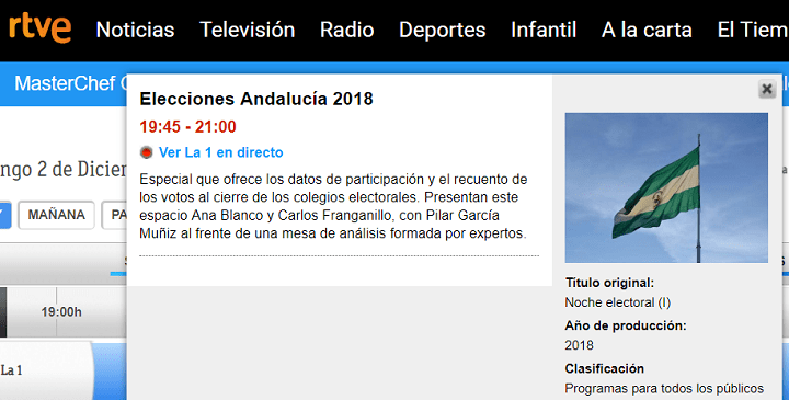 Imagen - C&oacute;mo seguir las elecciones de Andaluc&iacute;a online