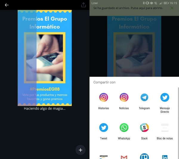 Imagen - Descarga Canva, la app para editar fotos en Instagram