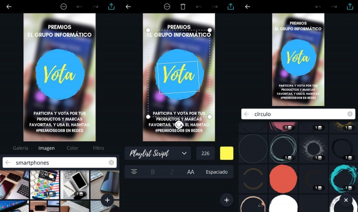 Imagen - Descarga Canva, la app para editar fotos en Instagram