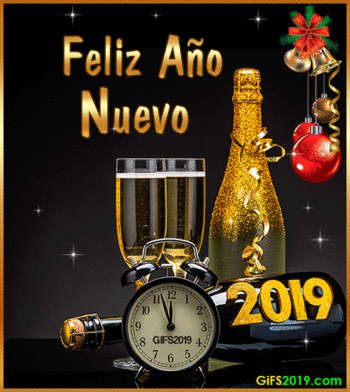 Imagen - 20 GIFs para felicitar el 2019 por WhatsApp