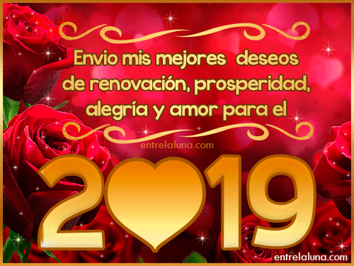 Imagen - 20 GIFs para felicitar el 2019 por WhatsApp