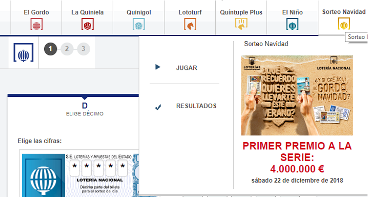 Imagen - C&oacute;mo comprobar la Loter&iacute;a de Navidad 2018 en Internet