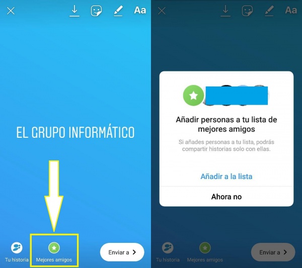 Imagen - ¿Qué es &quot;Mejores amigos&quot; en Instagram?