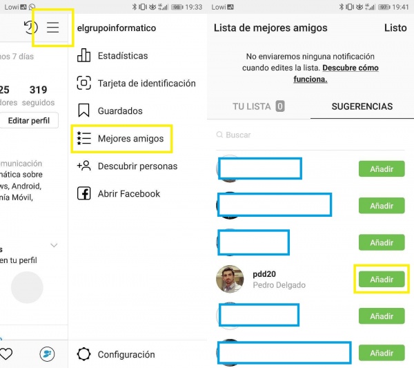 Imagen - ¿Qué es &quot;Mejores amigos&quot; en Instagram?