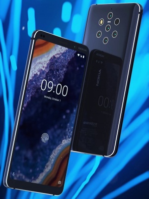 Imagen - Nokia 9 PureView se filtra en imágenes: 5 cámaras traseras y lector de huellas en pantalla