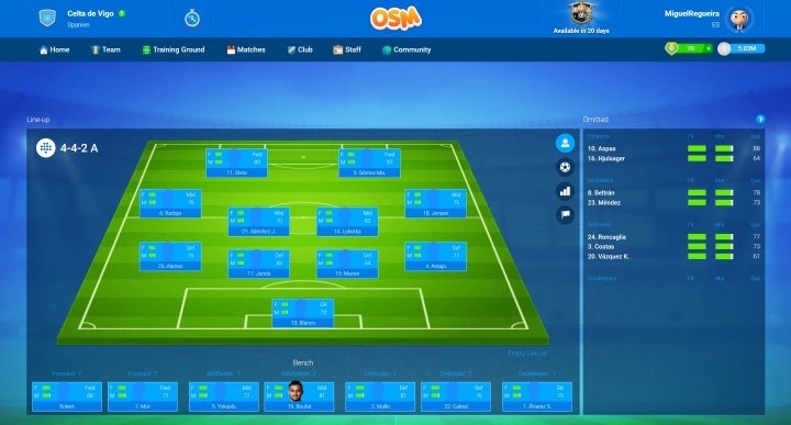 Imagen - Descarga OSM, el m&aacute;nager de f&uacute;tbol MMO online multijugador