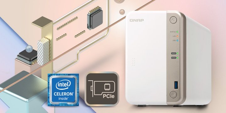 Imagen - QNAP TS-251B, un NAS versátil: diseño compacto, ranura PCIe y salida HDMI 4K