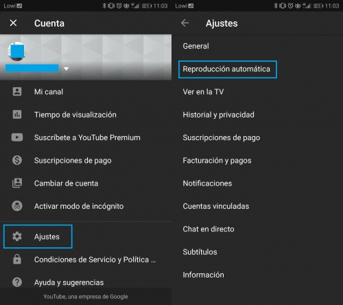 Imagen - YouTube reproduce los vídeos automáticamente mientras navegas por su feed