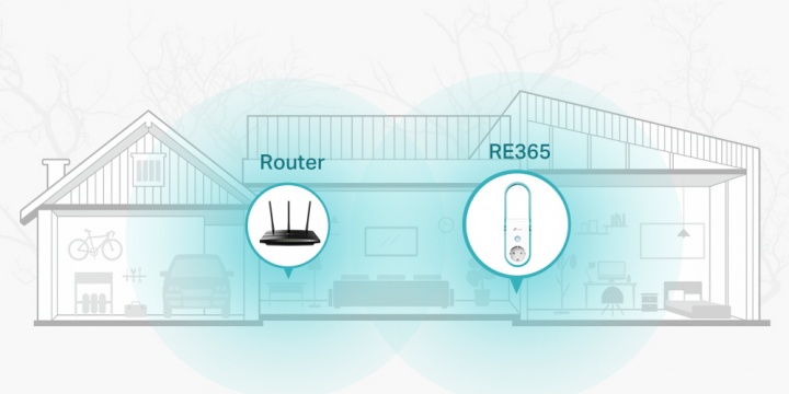 Imagen - TP-Link RE365, un extensor WiFi con toma de enchufe y un diseño atractivo