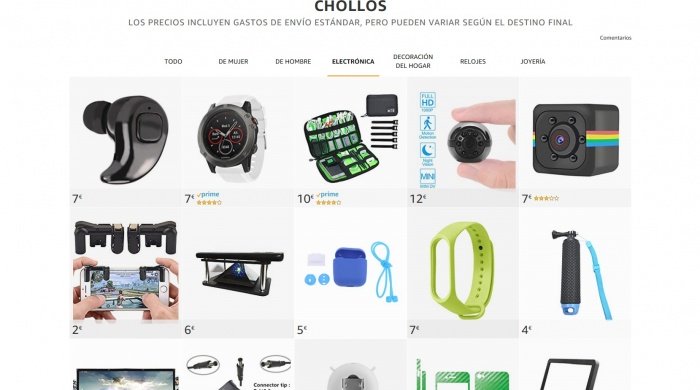 Imagen - Amazon lanza una sección de &quot;chollos&quot; por menos de 20 euros