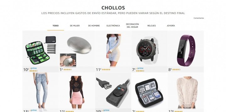 Imagen - Amazon lanza una sección de &quot;chollos&quot; por menos de 20 euros
