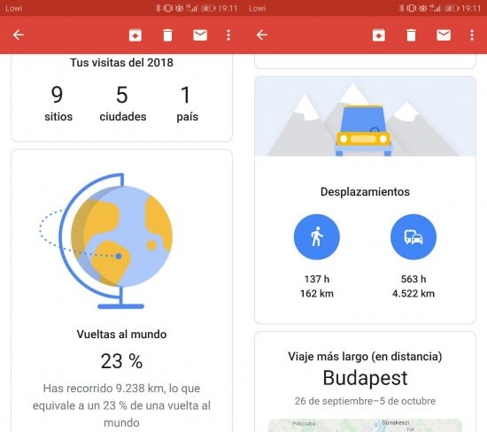 Imagen - Consulta tu cronología de 2018 con Google Maps