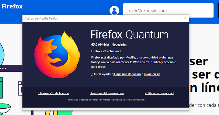 Imagen - Descarga Firefox 65 con mejoras en el sistema de rastreo y pequeñas novedades
