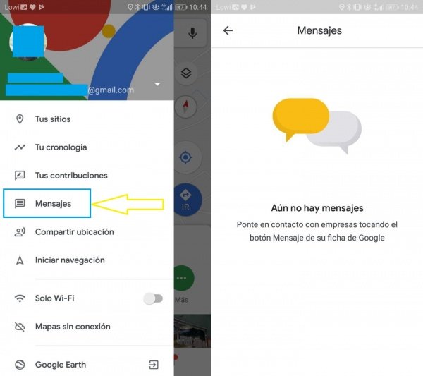 Imagen - Google Maps a&ntilde;ade Mensajes para comunicarnos con los negocios