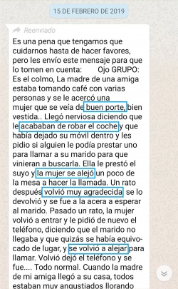 Imagen - Cuidado con el bulo del falso secuestro por prestar tu móvil que circula en WhatsApp