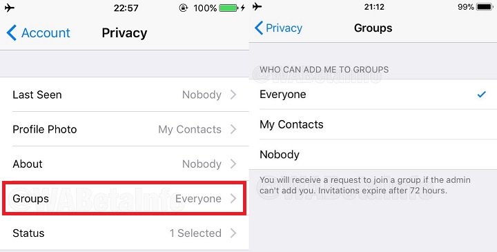 Imagen - WhatsApp pedirá una confirmación cuando nos añadan a un grupo