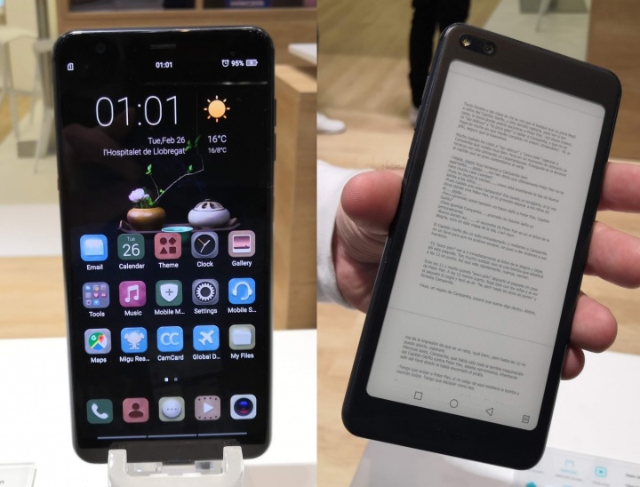 Imagen - Hisense A6, el smartphone con pantallas AMOLED y de tinta electr&oacute;nica