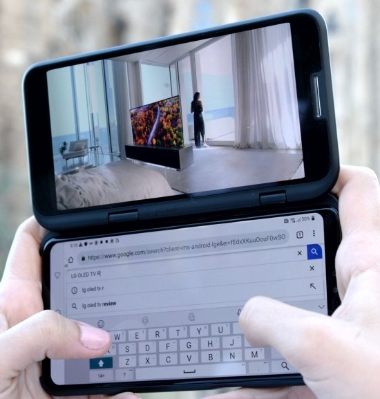 Imagen - LG V50 ThinQ 5G: Snapdragon 855, 6,4 pulgadas y versión con doble pantalla