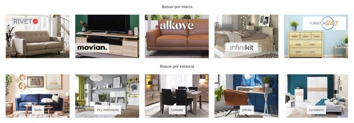 Imagen - Amazon lanza su línea de muebles en España para competir con Ikea