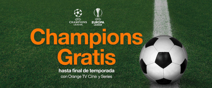 Imagen - Orange ofrece la Champions y Europa League a sus clientes de televisión