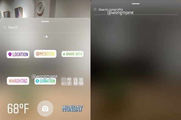 Imagen - Instagram trabaja en un sticker para hacer donativos a causas solidarias