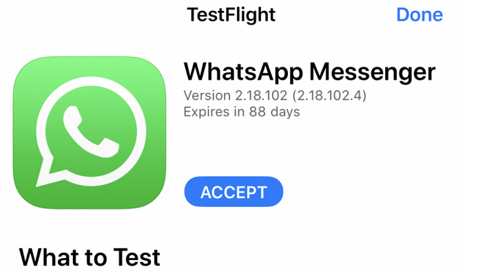 Imagen - Cómo instalar WhatsApp beta para iPhone desde la App Store