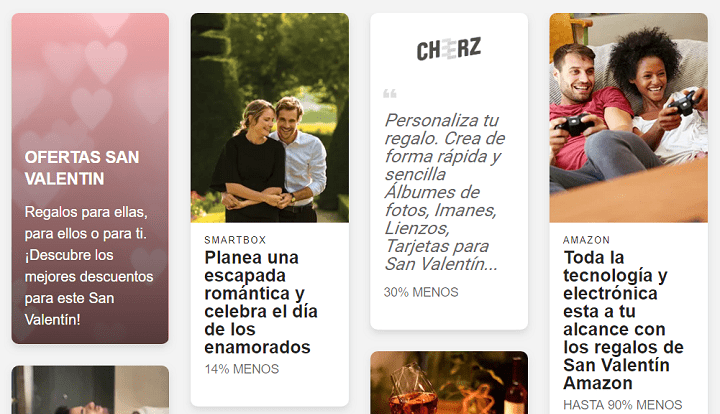 Imagen - 7 webs donde encontrar cupones para San Valent&iacute;n