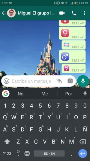 Imagen - WhatsApp añade emojis ocultos con los símbolos de masculino, femenino y trans