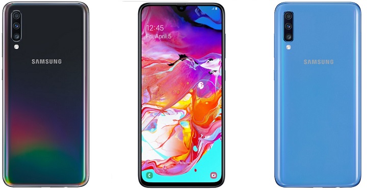 Imagen - Samsung Galaxy A70 llega con pantalla de 6,7 pulgadas y triple cámara trasera