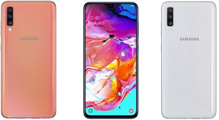 Imagen - Samsung Galaxy A70 llega con pantalla de 6,7 pulgadas y triple cámara trasera