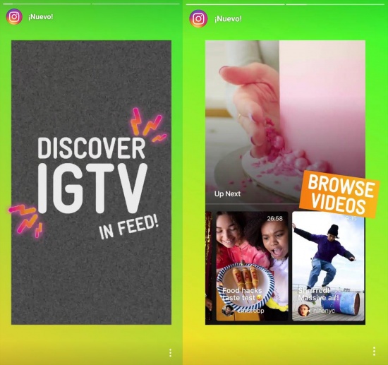 Imagen - Instagram ya muestra los v&iacute;deos de IGTV en el timeline