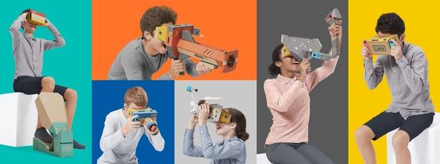 Imagen - Labo VR Kit, la realidad virtual económica para Nintendo Switch