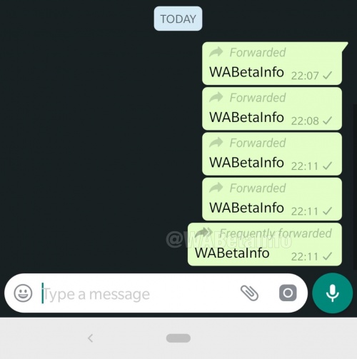 Imagen - WhatsApp indicará si un mensaje es reenviado con frecuencia para luchar contra los bulos