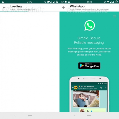 Imagen - WhatsApp abrir&aacute; los enlaces en un navegador interno