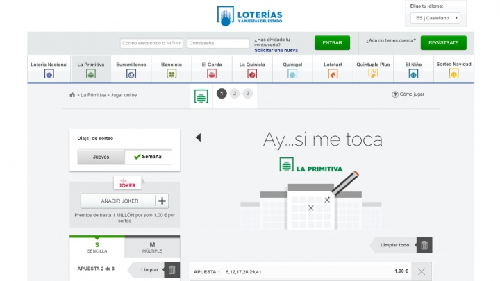 Imagen - PayPal ya permite pagar el Euromillón, la Quiniela y la Primitiva