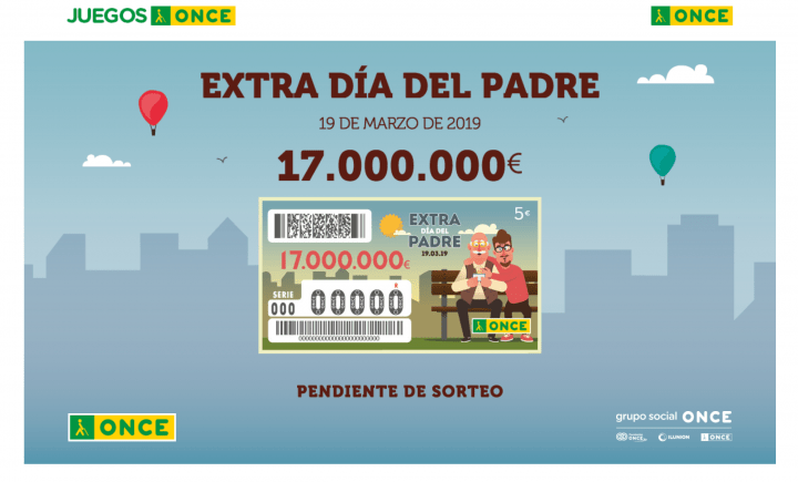 Imagen - Cómo comprobar el resultado del Sorteo ONCE Extra Día del Padre 2019
