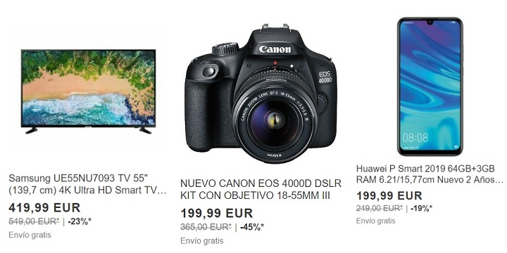 Imagen - Nuevo Super Weekend de eBay con ofertas de hasta el 60% y env&iacute;os gratuitos