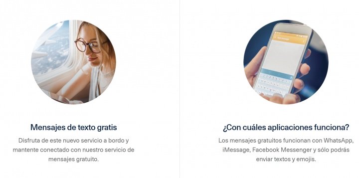 Imagen - Una compa&ntilde;&iacute;a a&eacute;rea ofrece WhatsApp, iMessage y Facebook Messenger gratis