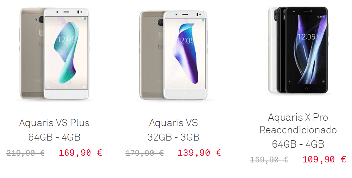 Imagen - Oferta: BQ ofrece smartphones desde 90 euros en sus rebajas de primavera