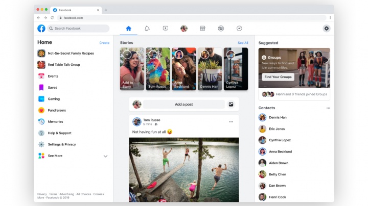 Imagen - Facebook rediseña su web: más sencilla, moderna e intuitiva