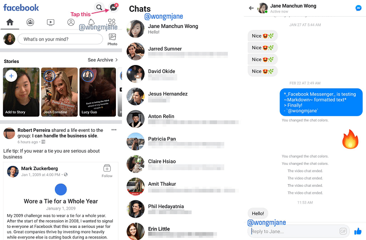 Imagen - Facebook Messenger podr&iacute;a volver a integrarse en la app de Facebook