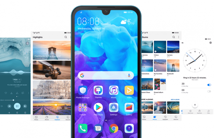 Imagen - Huawei Y5 2019: 5,7 pulgadas, notch compacto y acabado en "cuero" para la gama de entrada