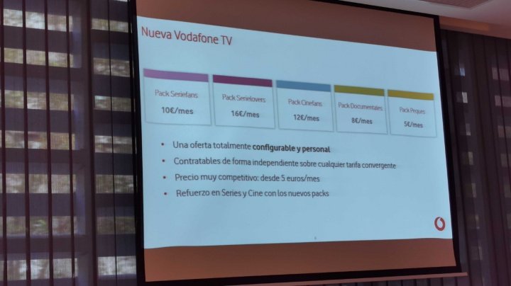 Imagen - Vodafone TV se renueva: packs de canales temáticos y nuevo contenido de Starzplay