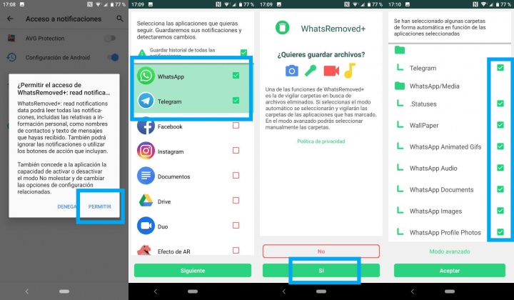 Imagen - WhatsRemoved+, la app para ver los mensajes eliminados de WhatsApp