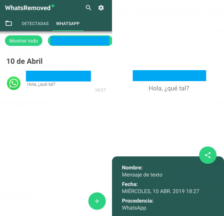 Imagen - WhatsRemoved+, la app para ver los mensajes eliminados de WhatsApp