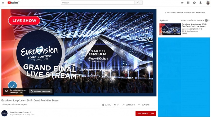 Imagen - Eurovisi&oacute;n 2019: webs y apps para ver la final online